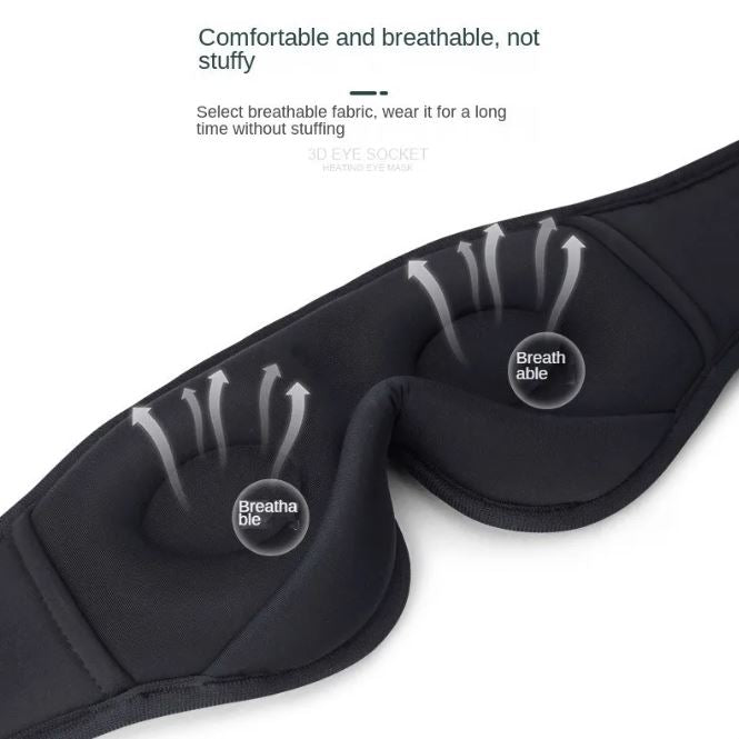 3D Eye Mask Bluetooth 5.0 Sleep Mask with Stereo Sound
